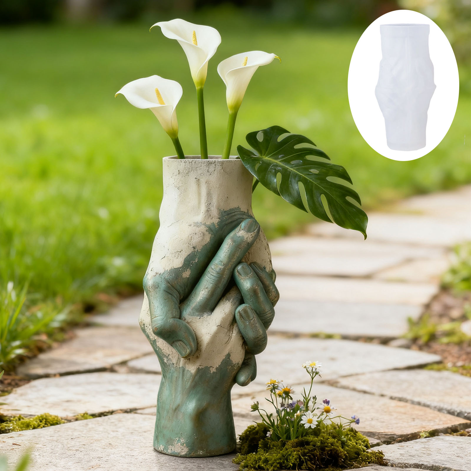 Artistieke hand-in-hand vaas s - Art Craft Vase recensie en prijs