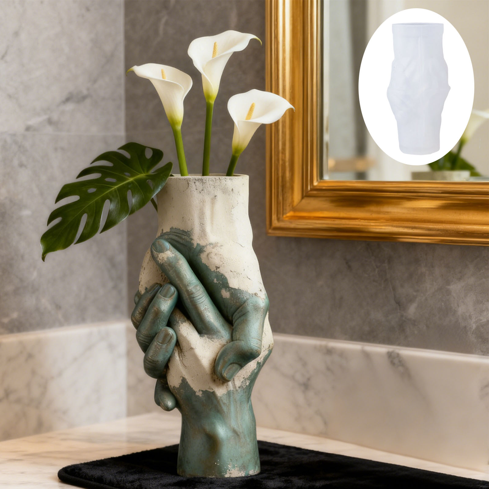 Artistieke hand-in-hand vaas s - Art Craft Vase recensie en prijs