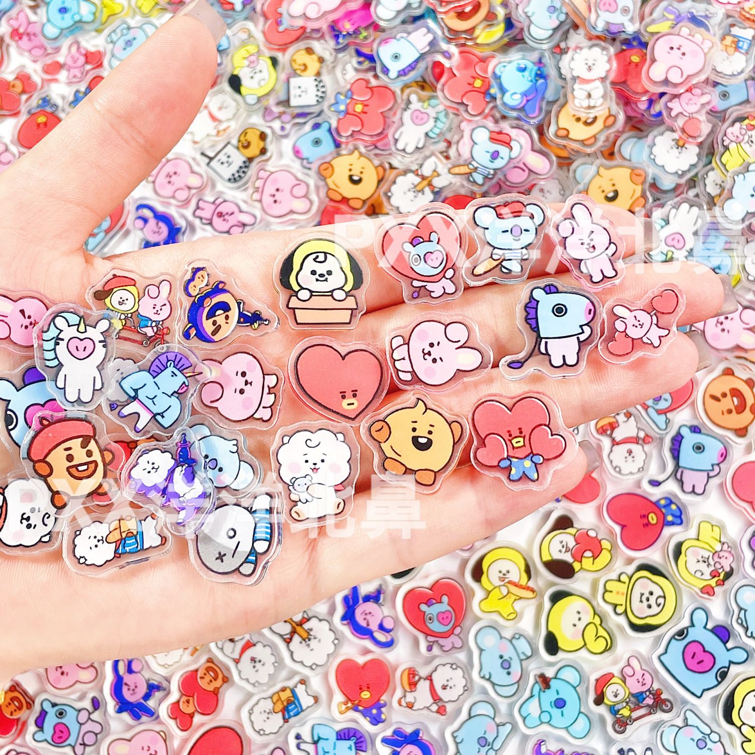 100 stuks BT21 BTS enkellaags  - Art Craft Store recensie en prijs