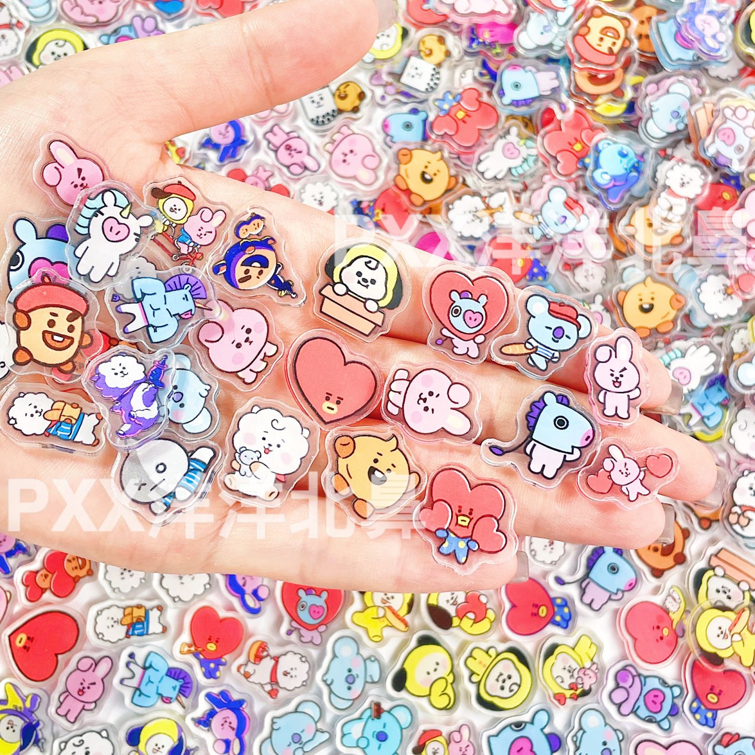 100 stuks BT21 BTS enkellaags  - Art Craft Store recensie en prijs
