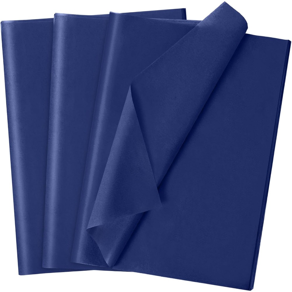 120 vellen marineblauw tissuep - Art Craft Us recensie en prijs