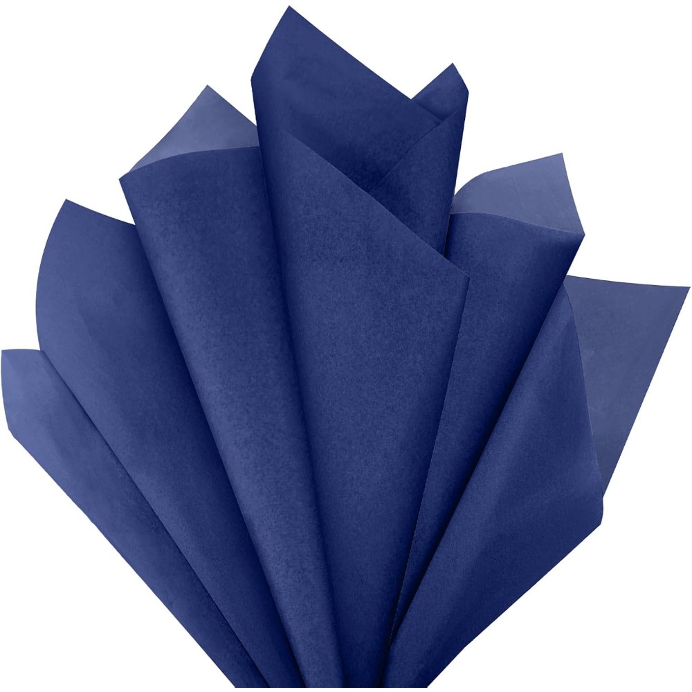 120 vellen marineblauw tissuep - Art Craft Us recensie en prijs