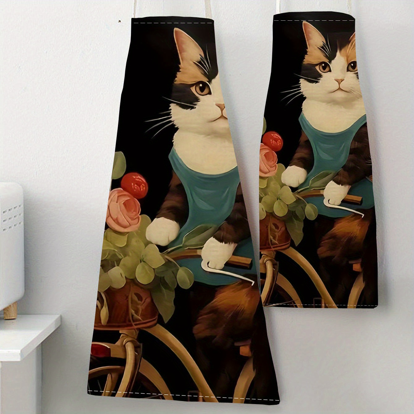 Linnen schort grappige kat zon - Art Craft Gift Ideas recensie en prijs