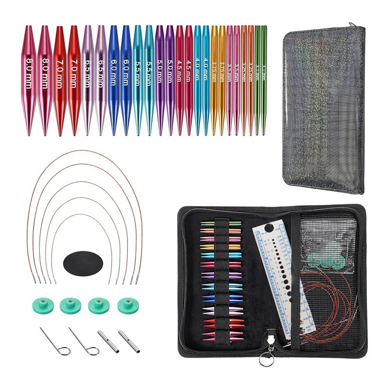 Korte verwisselbare breinaalde - Knitting Needle Circular recensie en prijs