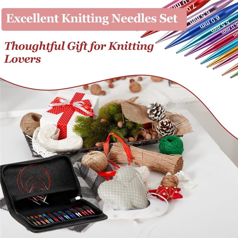 Korte verwisselbare breinaalde - Knitting Needle Circular recensie en prijs